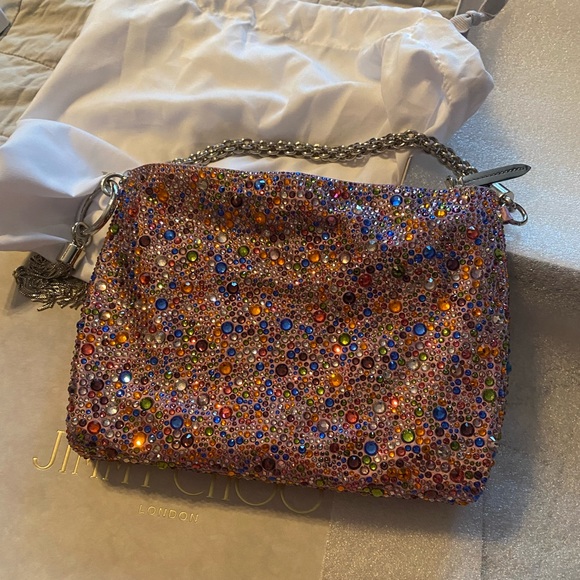 📍Sold📍Jimmy Choo Embellished Clutch - Picture 5 of 16